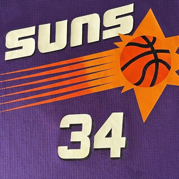 Champion Phoenix Suns Jersey Vintage Throwback Retro Barkley L 44 - Picture 6 of 6